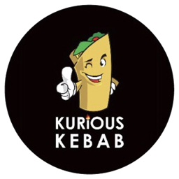 Kurious Kebab logo.